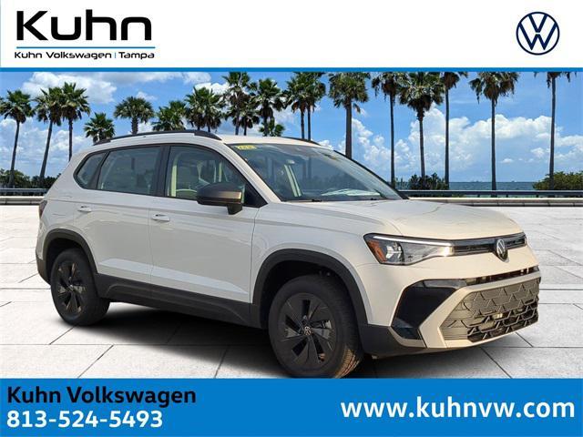 new 2025 Volkswagen Taos car, priced at $25,759