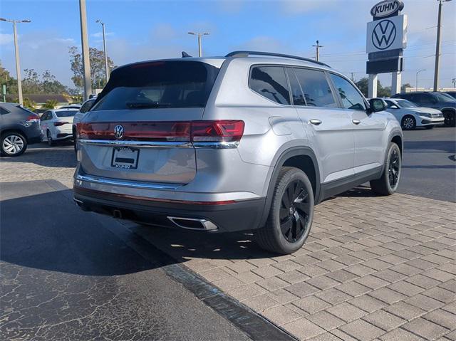 new 2025 Volkswagen Atlas car, priced at $43,100