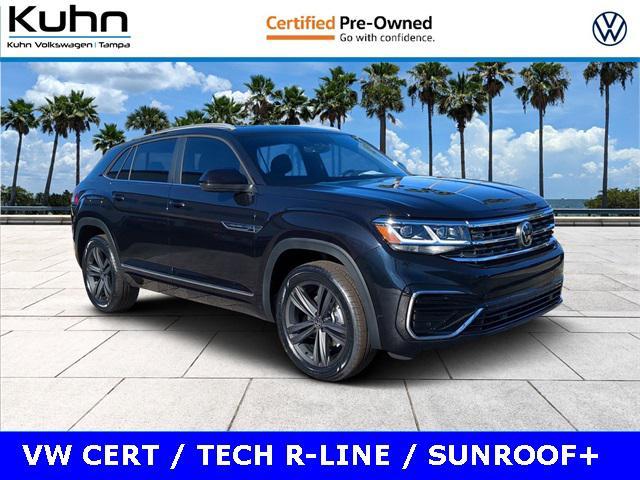 used 2021 Volkswagen Atlas Cross Sport car, priced at $26,890