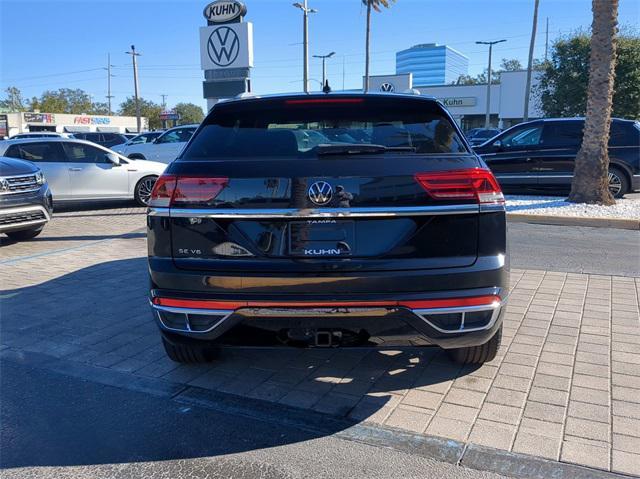 used 2021 Volkswagen Atlas Cross Sport car, priced at $26,890