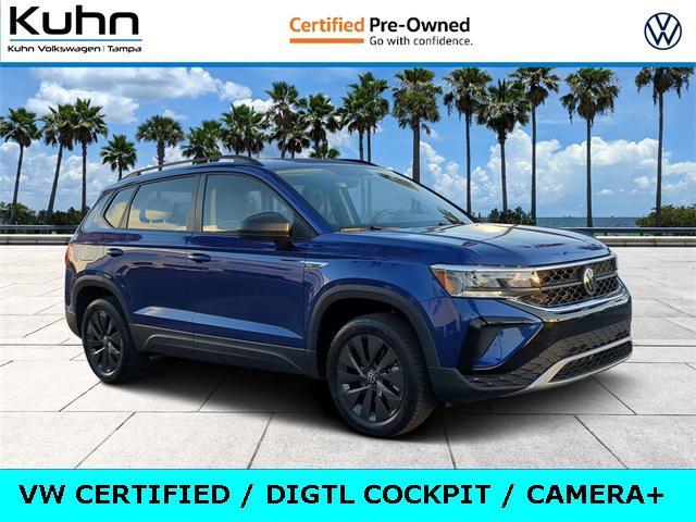 used 2023 Volkswagen Taos car, priced at $19,990