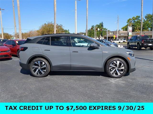 new 2025 Volkswagen ID.4 car, priced at $41,032