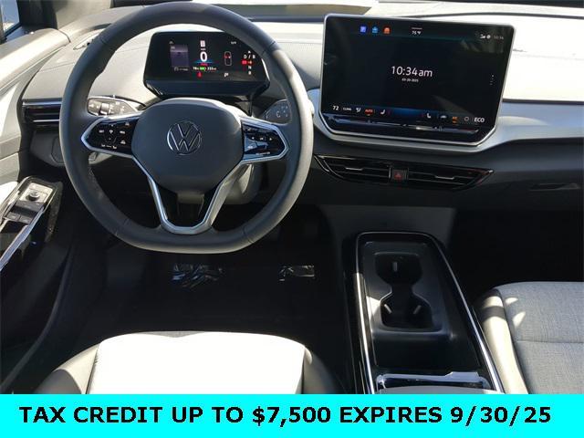 new 2025 Volkswagen ID.4 car, priced at $41,032