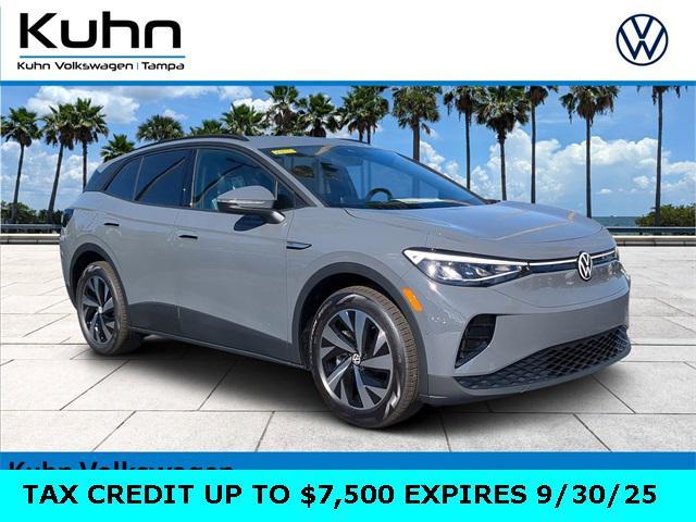 new 2025 Volkswagen ID.4 car, priced at $41,032