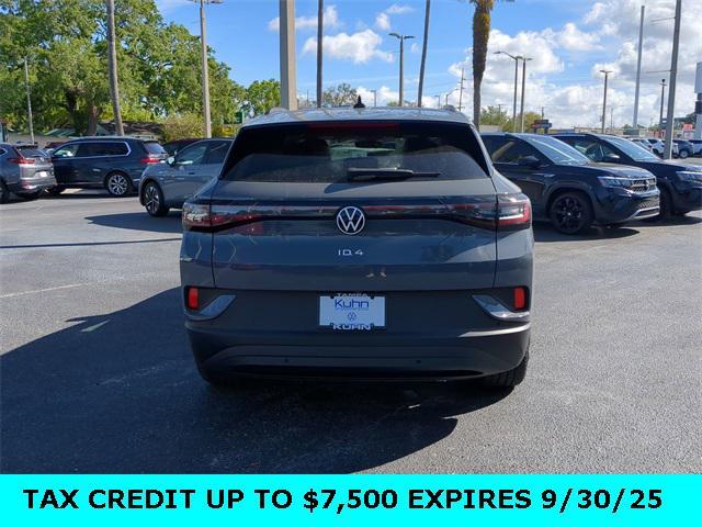 new 2025 Volkswagen ID.4 car, priced at $41,032