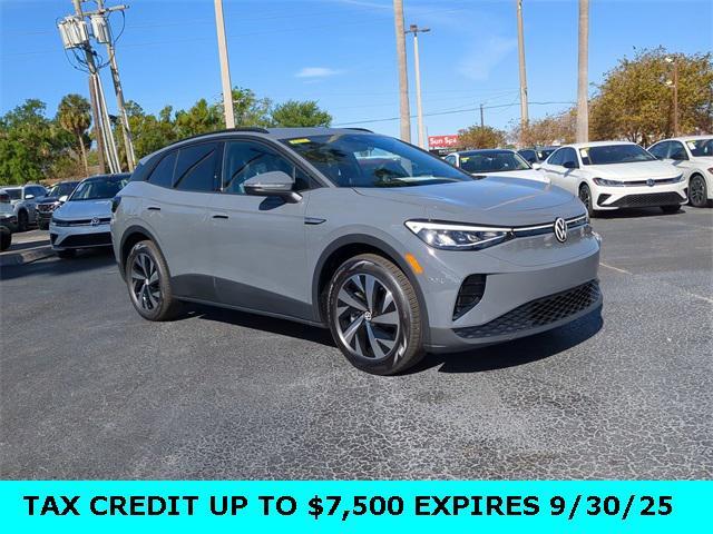 new 2025 Volkswagen ID.4 car, priced at $41,032
