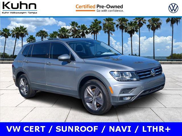 used 2021 Volkswagen Tiguan car, priced at $22,750