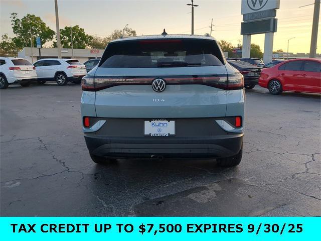 new 2025 Volkswagen ID.4 car, priced at $50,213