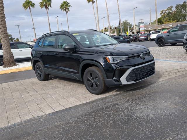 new 2025 Volkswagen Taos car, priced at $25,120