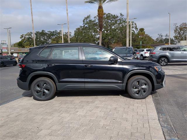 new 2025 Volkswagen Taos car, priced at $25,120