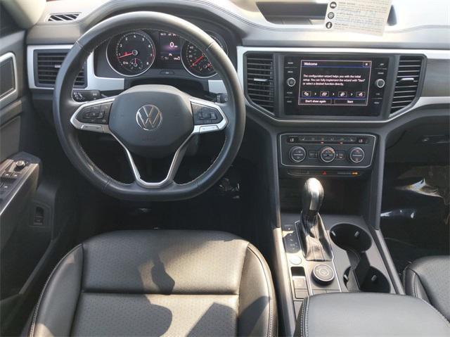 used 2021 Volkswagen Atlas car, priced at $24,500