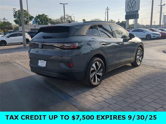 new 2025 Volkswagen ID.4 car, priced at $41,032