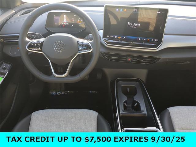 new 2025 Volkswagen ID.4 car, priced at $41,032