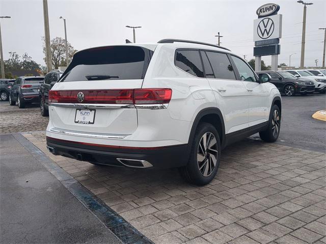 new 2025 Volkswagen Atlas car, priced at $43,013