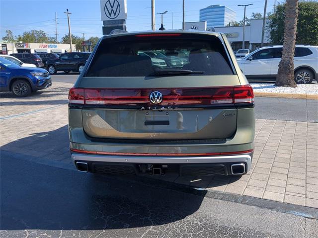 new 2025 Volkswagen Atlas car, priced at $46,361