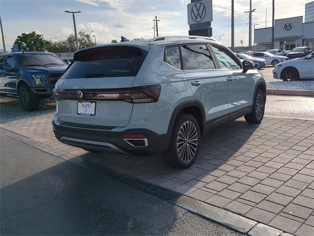 new 2025 Volkswagen Taos car, priced at $30,465