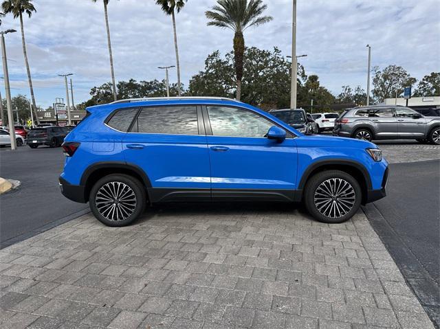 new 2025 Volkswagen Taos car, priced at $27,933