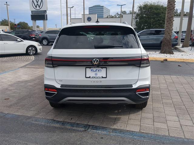 new 2025 Volkswagen Taos car, priced at $29,528