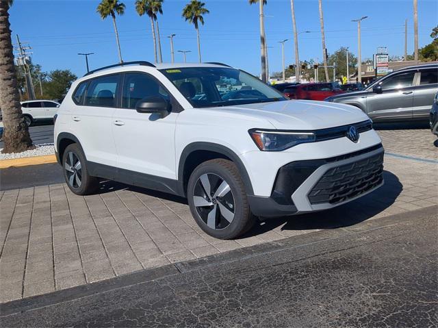 new 2025 Volkswagen Taos car, priced at $27,010