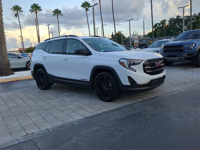 used 2021 GMC Terrain car, priced at $17,990