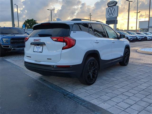 used 2021 GMC Terrain car, priced at $17,990