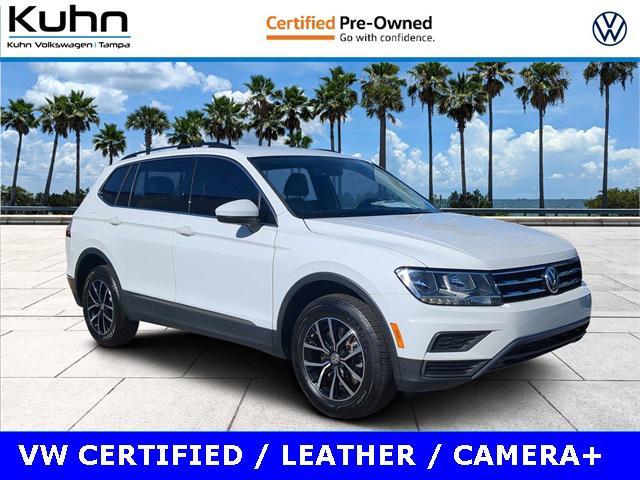 used 2021 Volkswagen Tiguan car, priced at $21,990