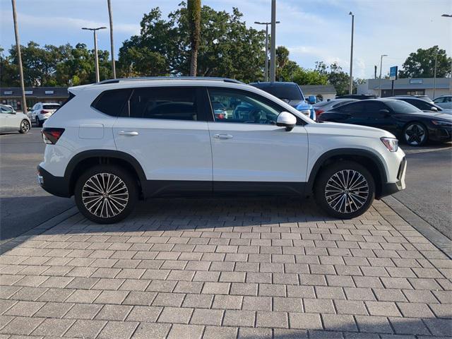 new 2025 Volkswagen Taos car, priced at $30,323
