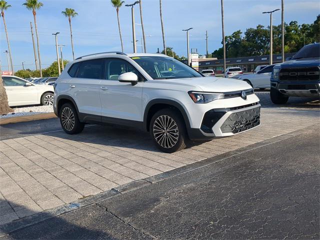new 2025 Volkswagen Taos car, priced at $30,323