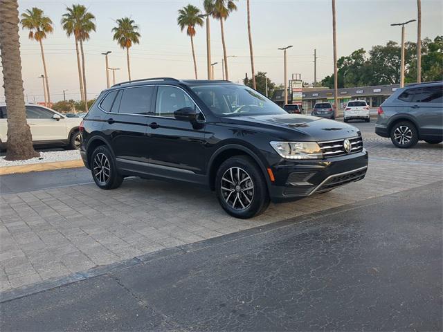 used 2021 Volkswagen Tiguan car, priced at $17,990