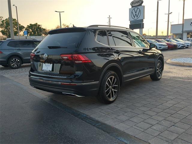 used 2021 Volkswagen Tiguan car, priced at $17,990