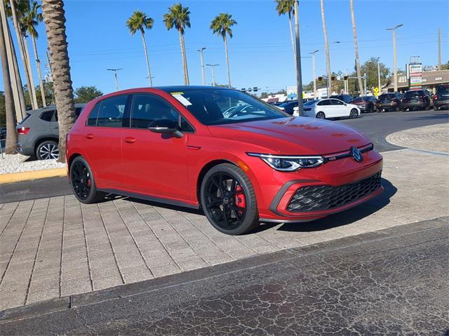 new 2024 Volkswagen Golf GTI car, priced at $35,390