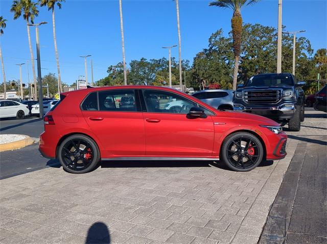 new 2024 Volkswagen Golf GTI car, priced at $35,390