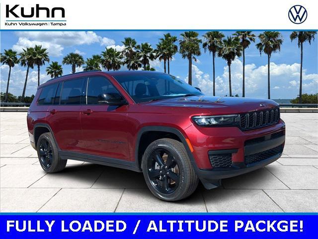 used 2021 Jeep Grand Cherokee L car, priced at $27,950