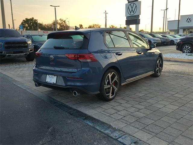 new 2025 Volkswagen Golf GTI car, priced at $37,910