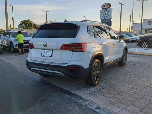 used 2023 Volkswagen Taos car, priced at $17,490