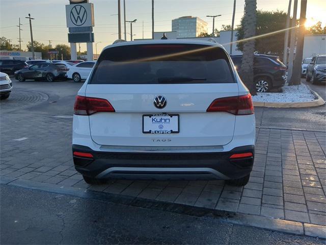 used 2023 Volkswagen Taos car, priced at $17,490