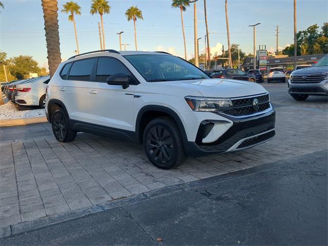 used 2023 Volkswagen Taos car, priced at $17,490