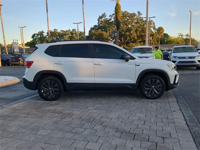used 2023 Volkswagen Taos car, priced at $17,490