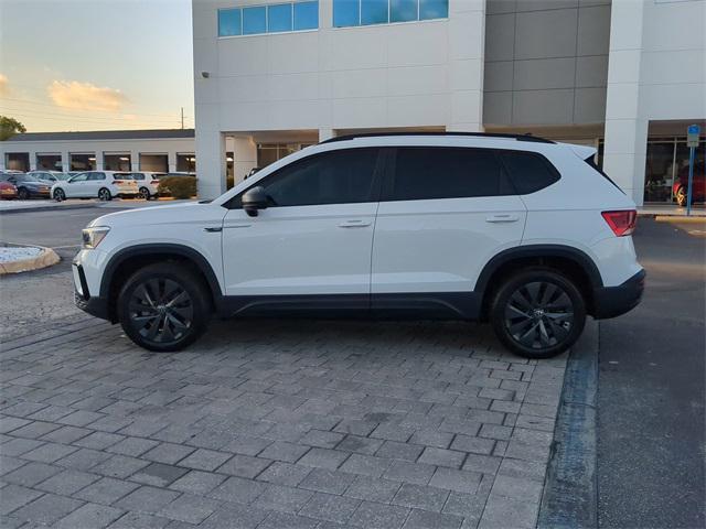 used 2023 Volkswagen Taos car, priced at $17,490