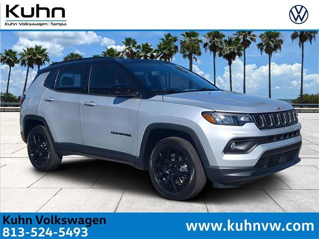 used 2024 Jeep Compass car, priced at $24,990