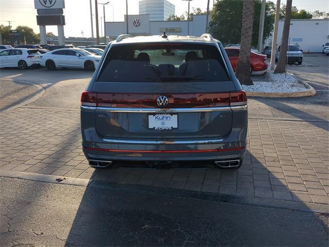 new 2025 Volkswagen Atlas car, priced at $54,707