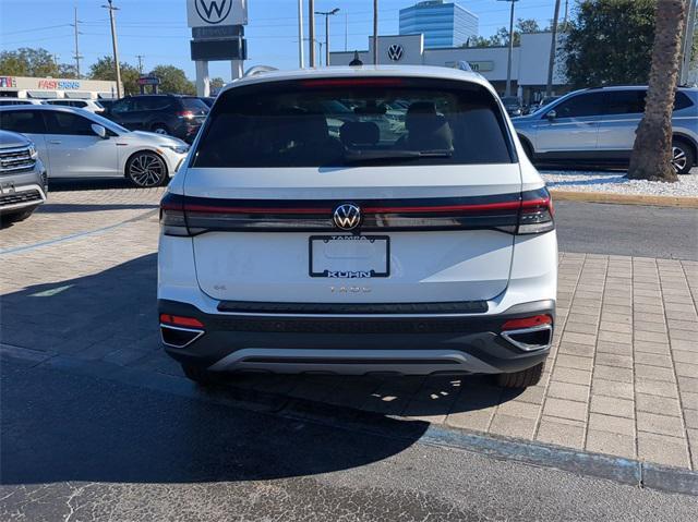 new 2025 Volkswagen Taos car, priced at $27,496