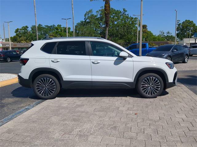 new 2025 Volkswagen Taos car, priced at $29,028