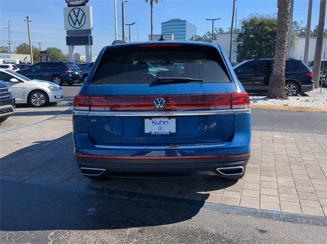 new 2025 Volkswagen Atlas car, priced at $37,415