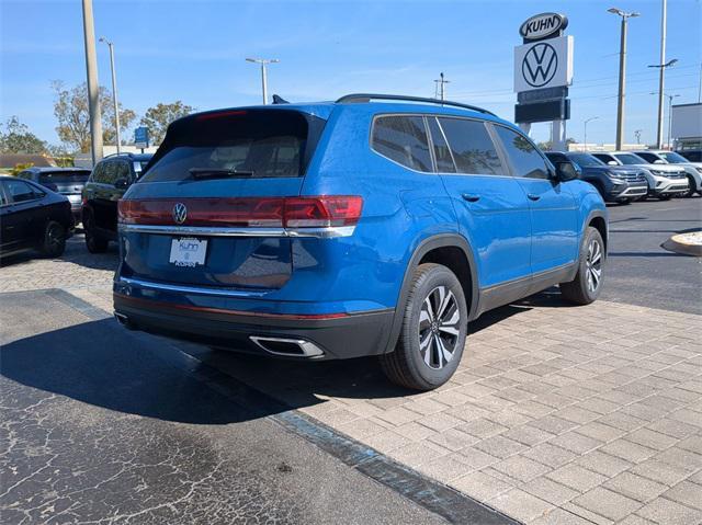 new 2025 Volkswagen Atlas car, priced at $37,415