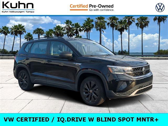 used 2022 Volkswagen Taos car, priced at $17,875