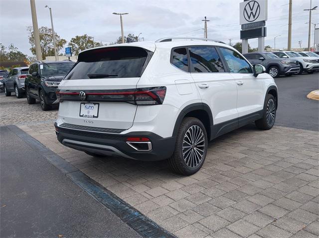 new 2025 Volkswagen Taos car, priced at $28,496