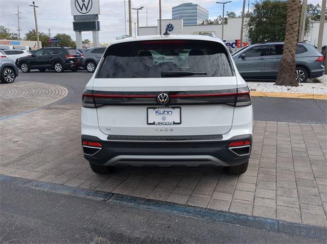 new 2025 Volkswagen Taos car, priced at $27,496