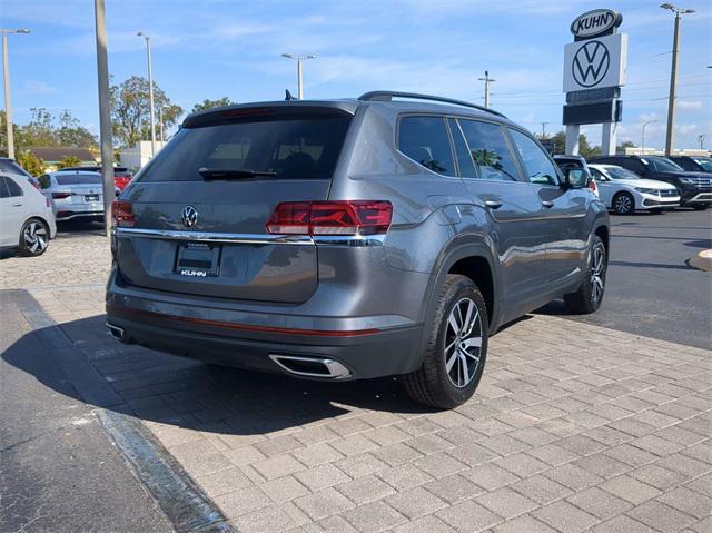 used 2021 Volkswagen Atlas car, priced at $25,500