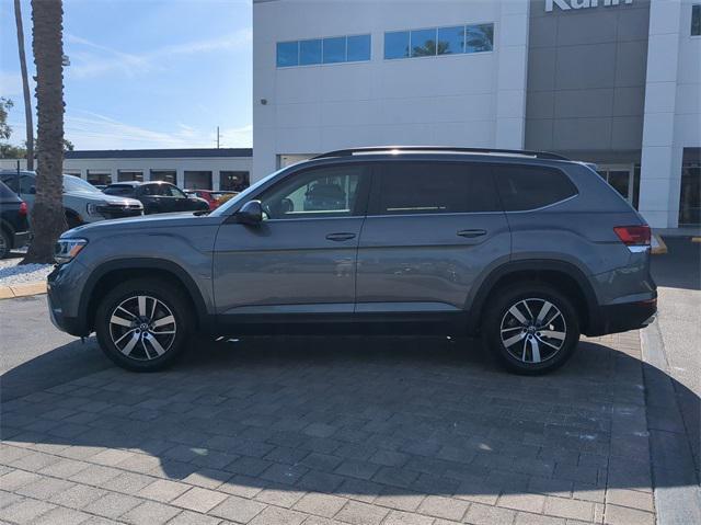 used 2021 Volkswagen Atlas car, priced at $25,500